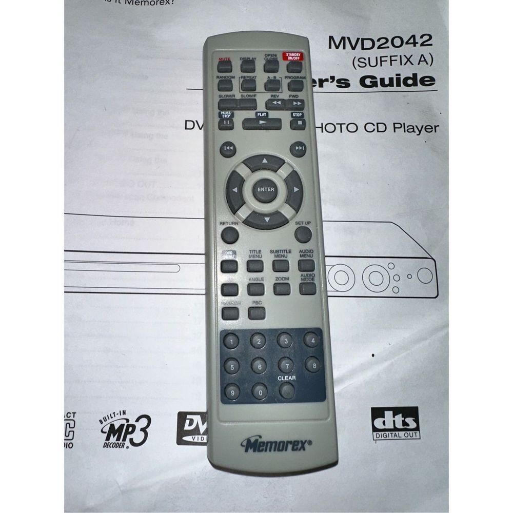 Memorex DVD/Compact Disc‎ Player - Model MVD2042 With Remote Control - Picture 12 of 13
